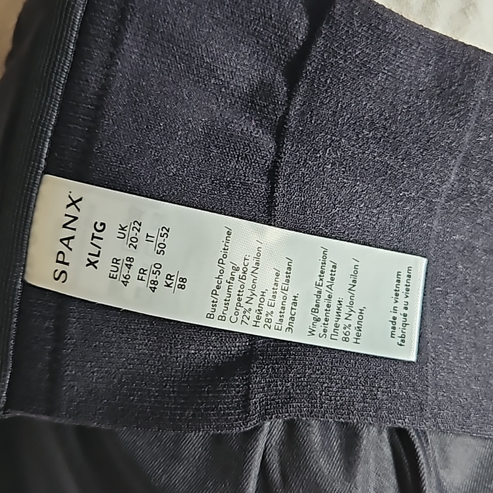 Spanx black nursing bra llelujah size Xlarge - Picture 14 of 16